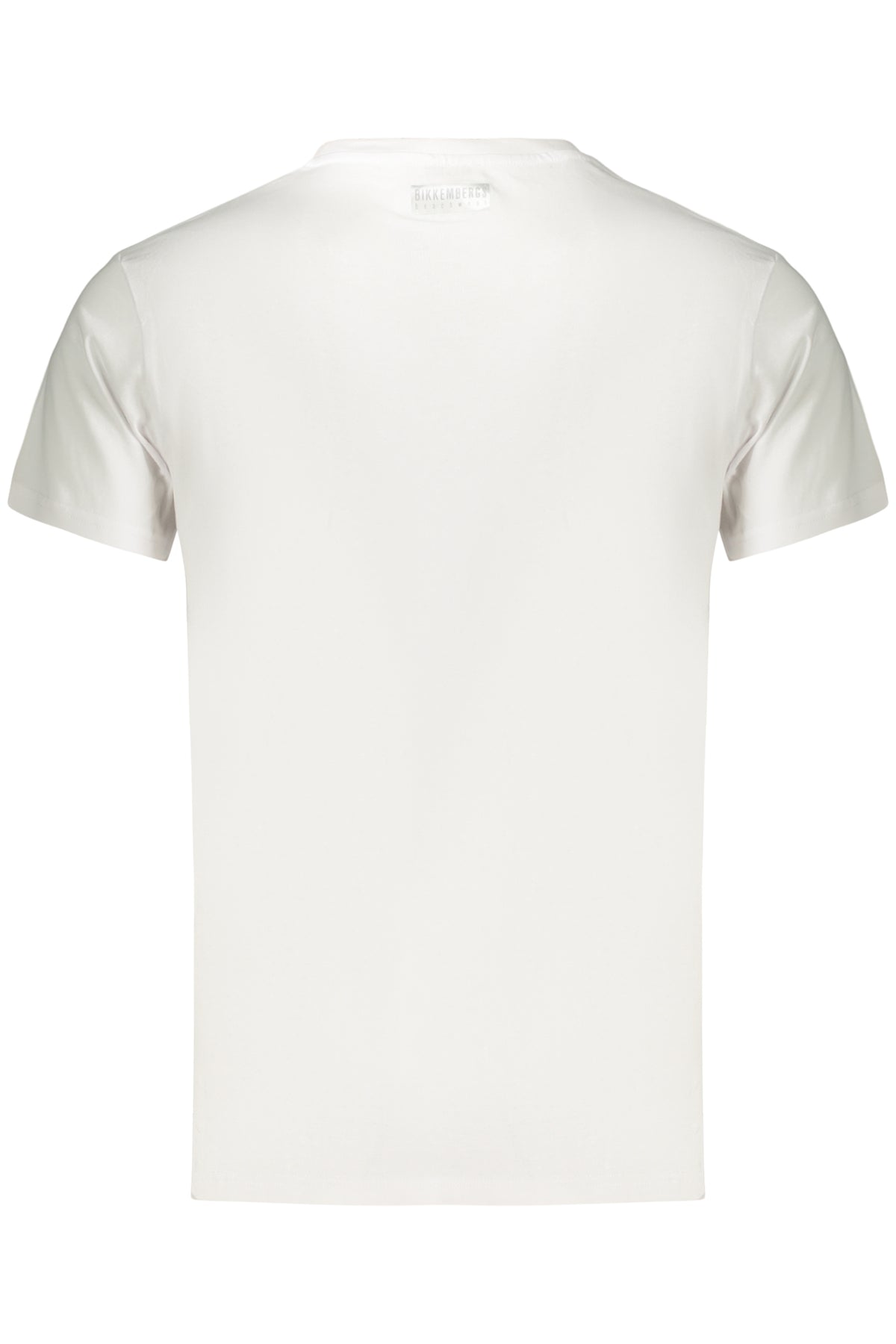 T-SHIRT EM ALGODÃO BIKKEMBERGS HOMEM BRANCA