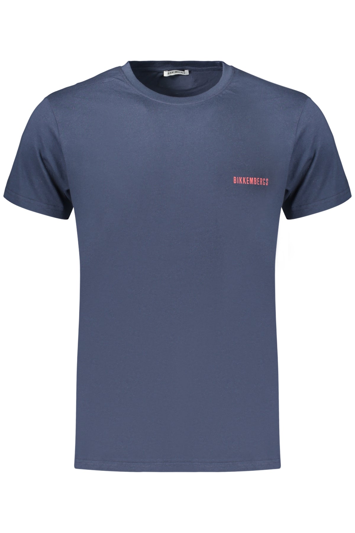 T-SHIRT EM ALGODÃO BIKKEMBERGS HOMEM AZUL