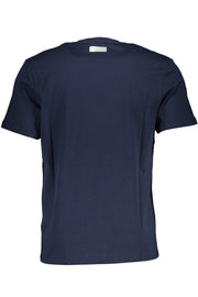 MEN'S BIKKEMBERGS BLUE SHORT-SLEEVED T-SHIRT