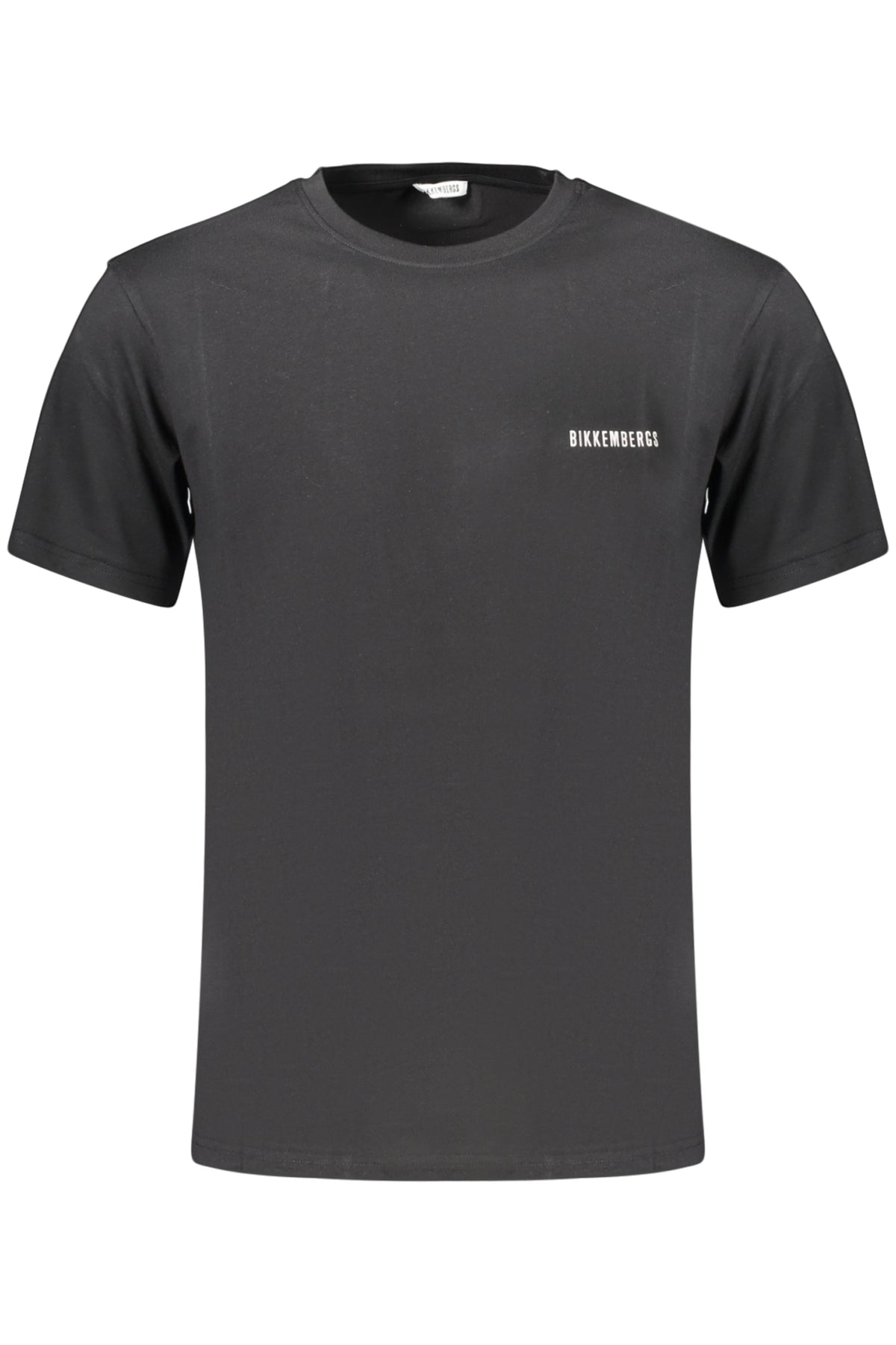 T-SHIRT EM ALGODÃO BIKKEMBERGS HOMEM PRETA