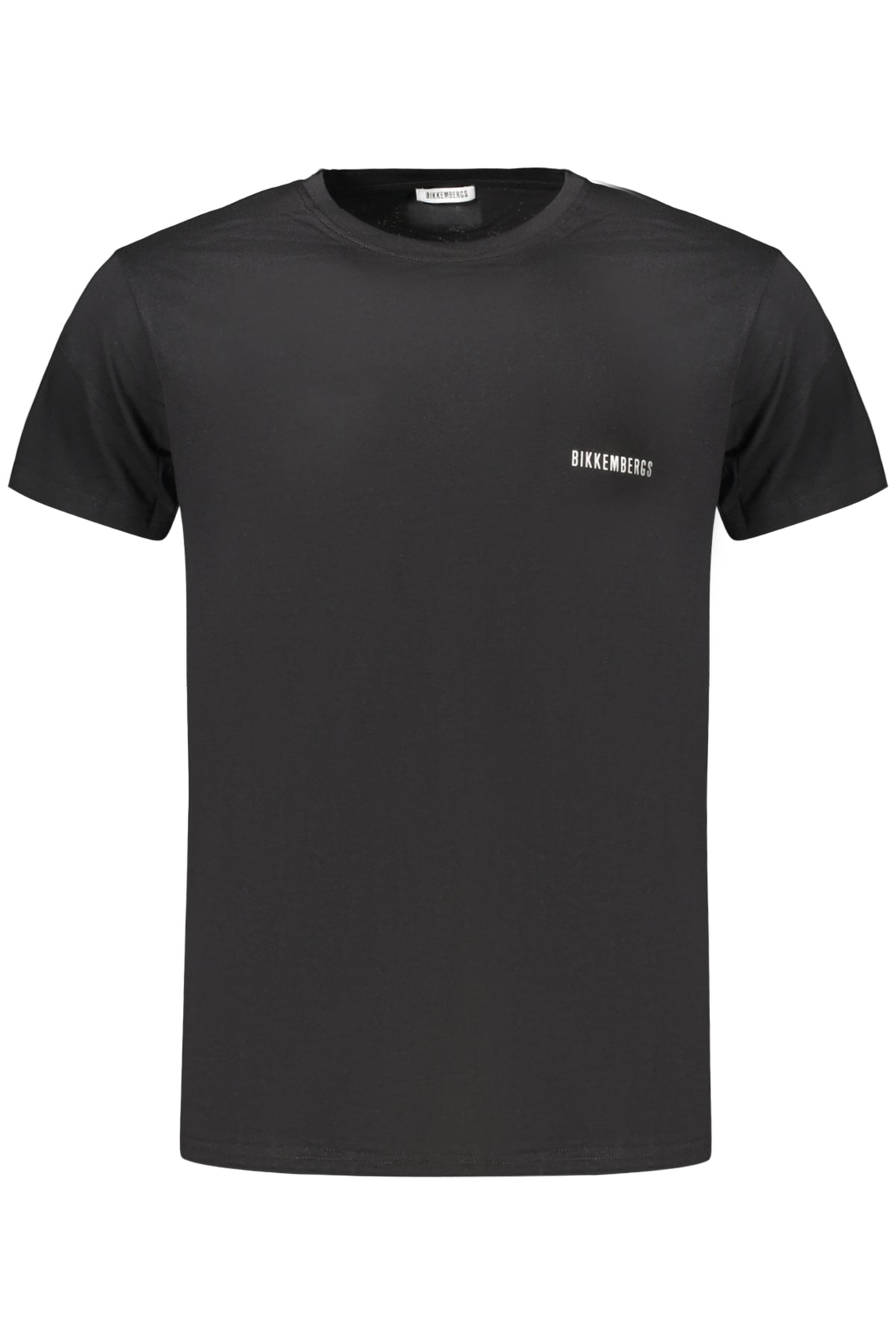 T-SHIRT EM ALGODÃO BIKKEMBERGS HOMEM PRETA