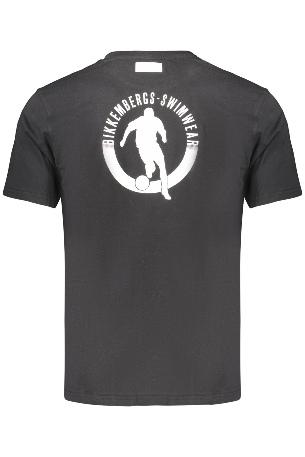 T-SHIRT EM ALGODÃO BIKKEMBERGS HOMEM PRETA