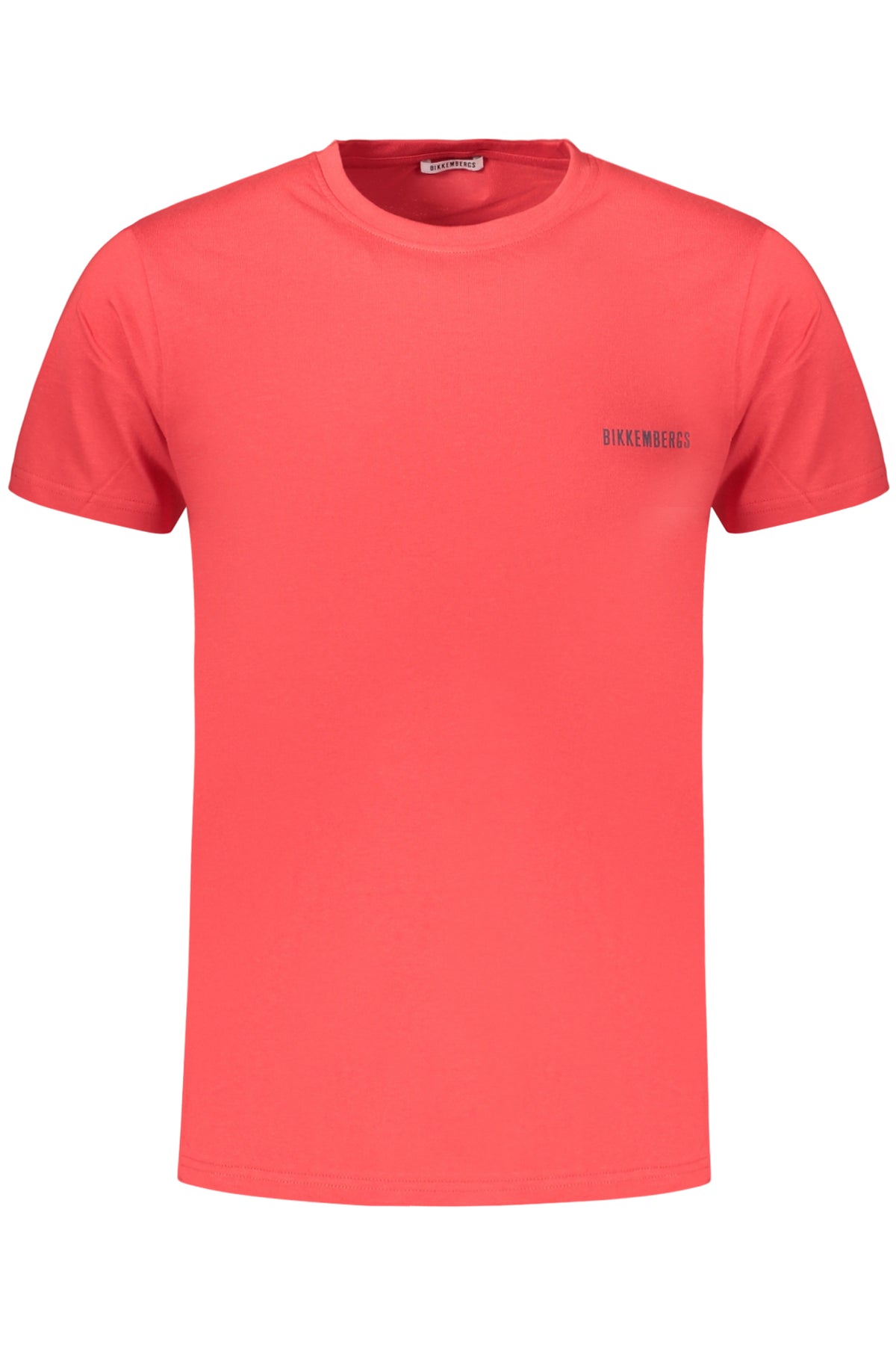 T-SHIRT EM ALGODÃO BIKKEMBERGS HOMEM VERMELHA
