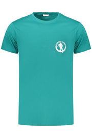 T-SHIRT EM ALGODÃO BIKKEMBERGS HOMEM VERDE