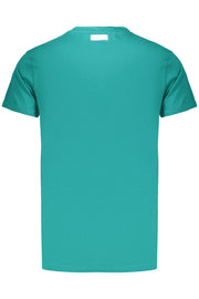 T-SHIRT EM ALGODÃO BIKKEMBERGS HOMEM VERDE