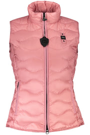 COLETE COM FECHO BLAUER APPAREL MULHER ROSA