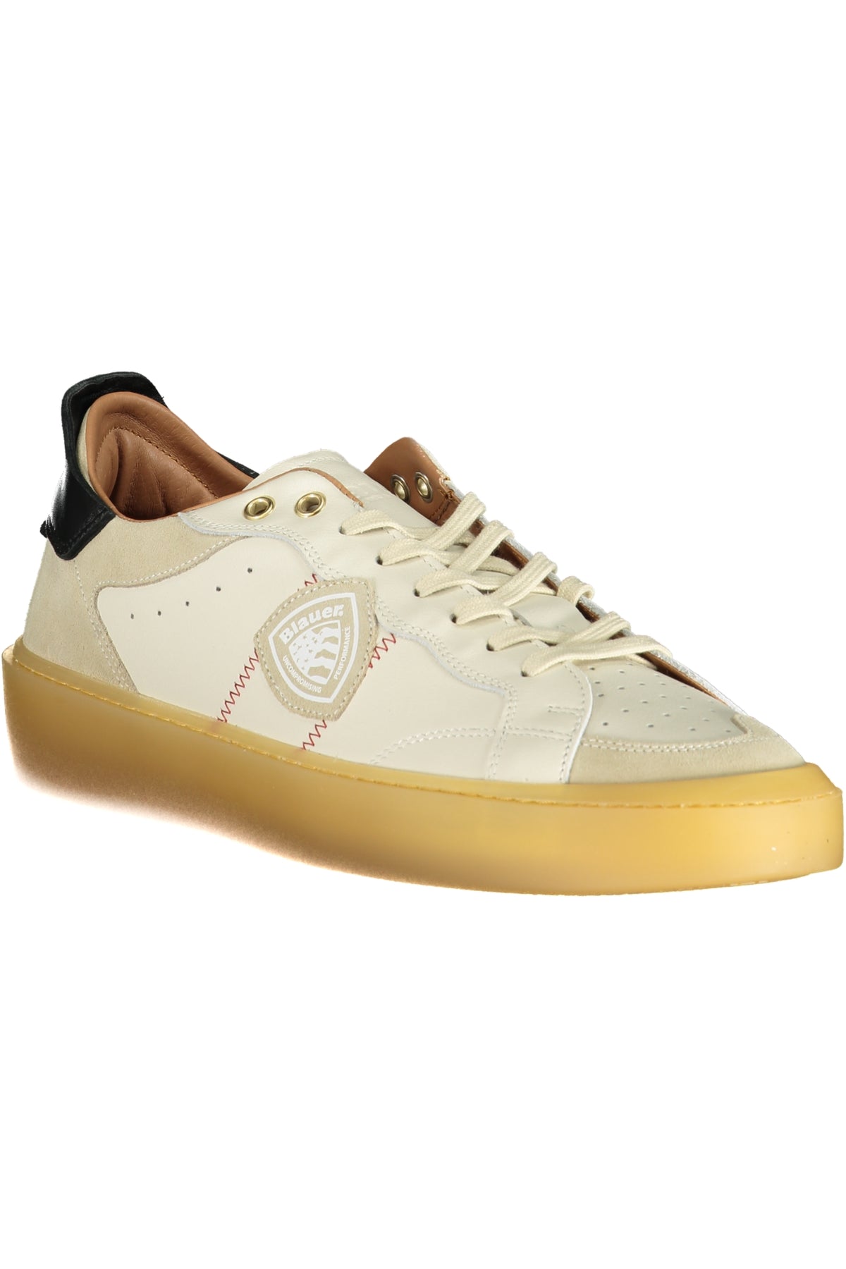 BLAUER MEN'S SPORTS SHOES WHITE
