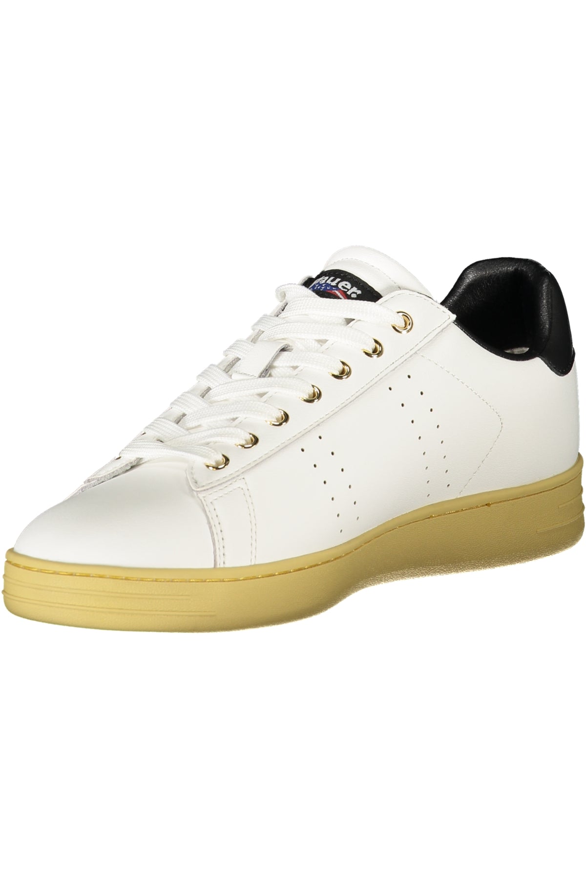 SAPATILHAS COM ATACADORES BLAUER HOMEM BRANCAS