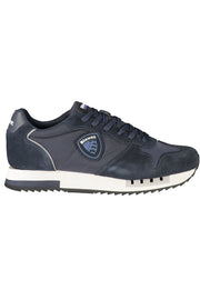 SAPATILHAS COM ATACADORES BLAUER HOMEM AZUIS