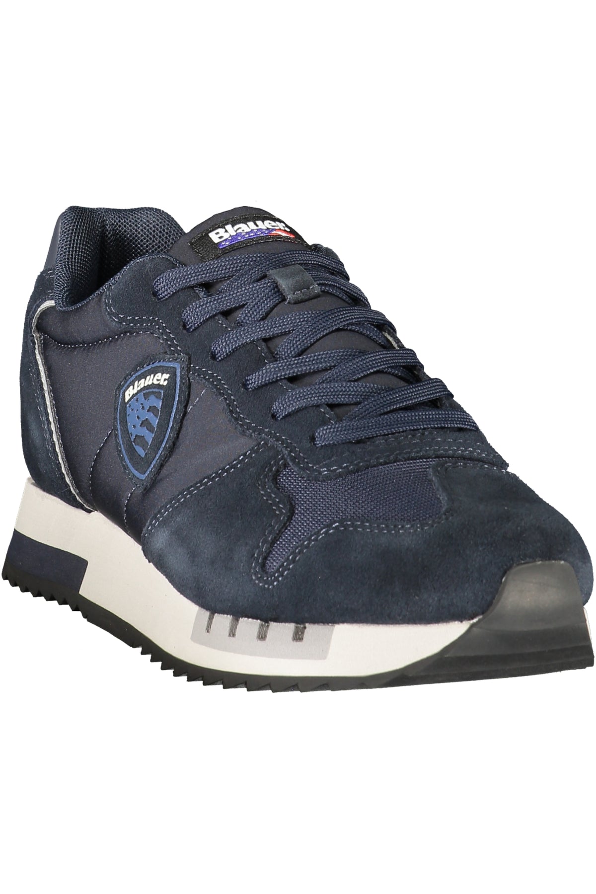 SAPATILHAS COM ATACADORES BLAUER HOMEM AZUIS