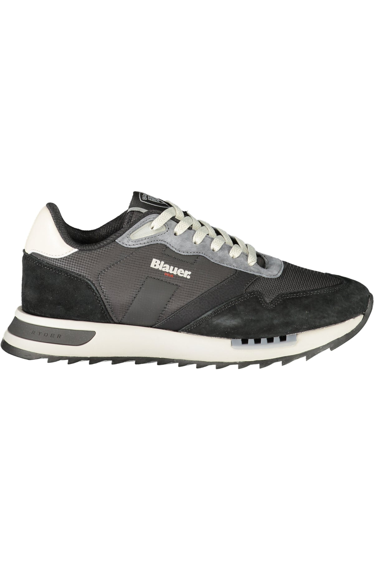 SAPATILHAS COM ATACADORES BLAUER HOMEM PRETAS