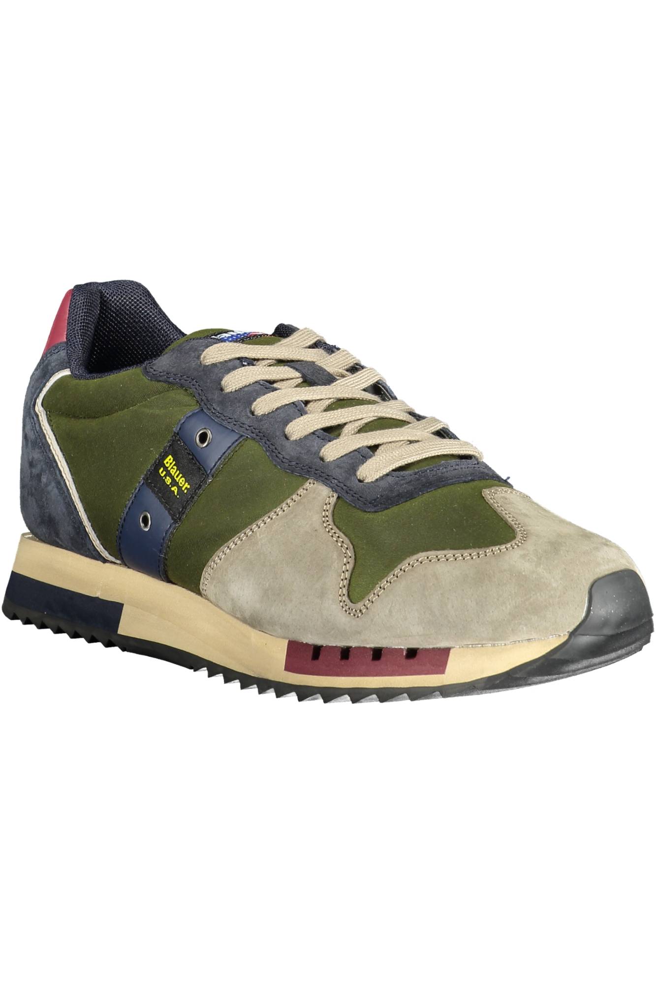 BLAUER MEN'S GREEN ATHLETIC SHOES