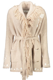 WOMEN'S BLUGIRL BEIGE CARDIGAN
