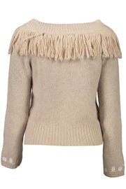 BLUGIRL BEIGE WOMEN'S SWEATER