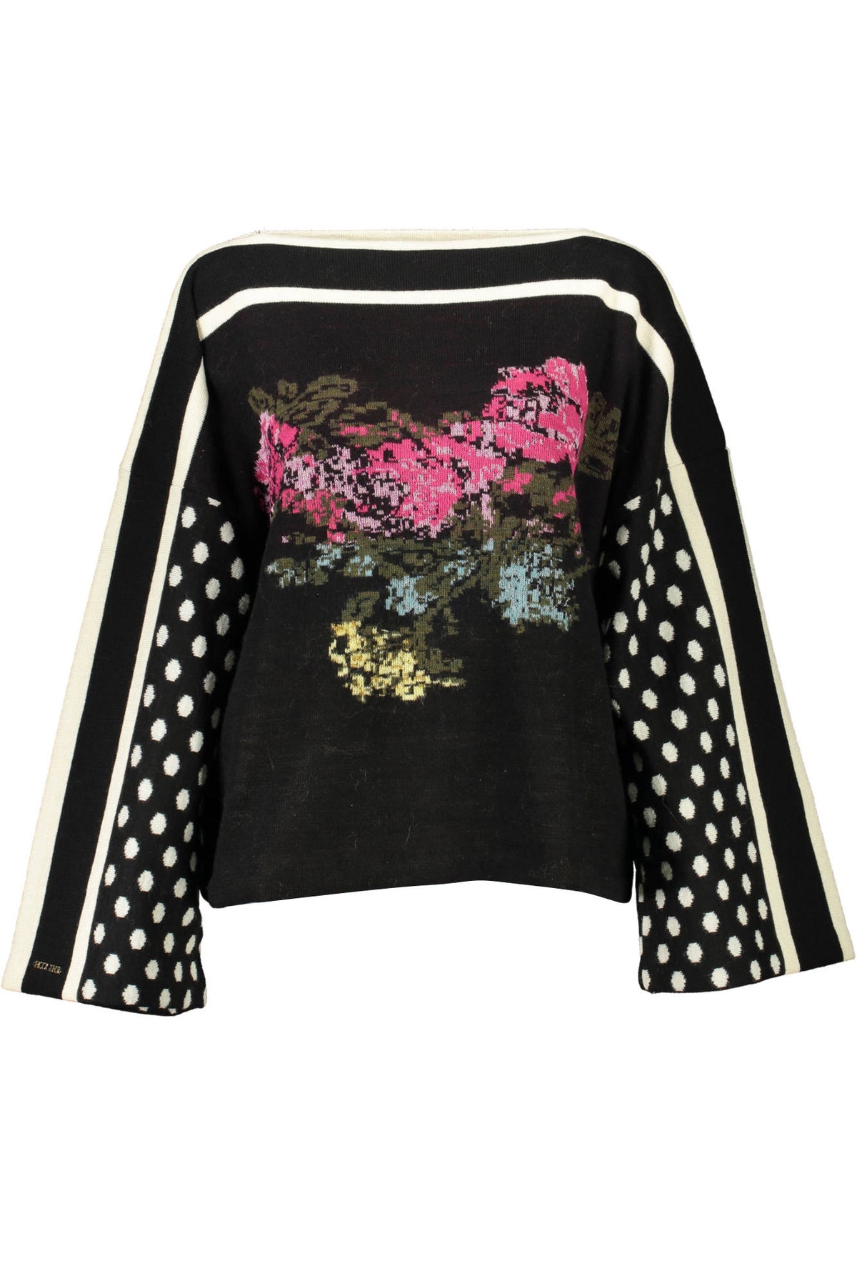 BLUGIRL BLACK WOMEN'S SWEATER