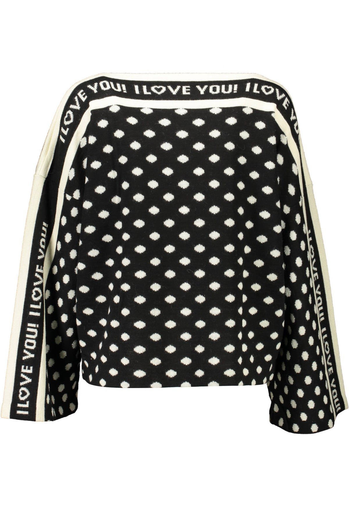 BLUGIRL BLACK WOMEN'S SWEATER