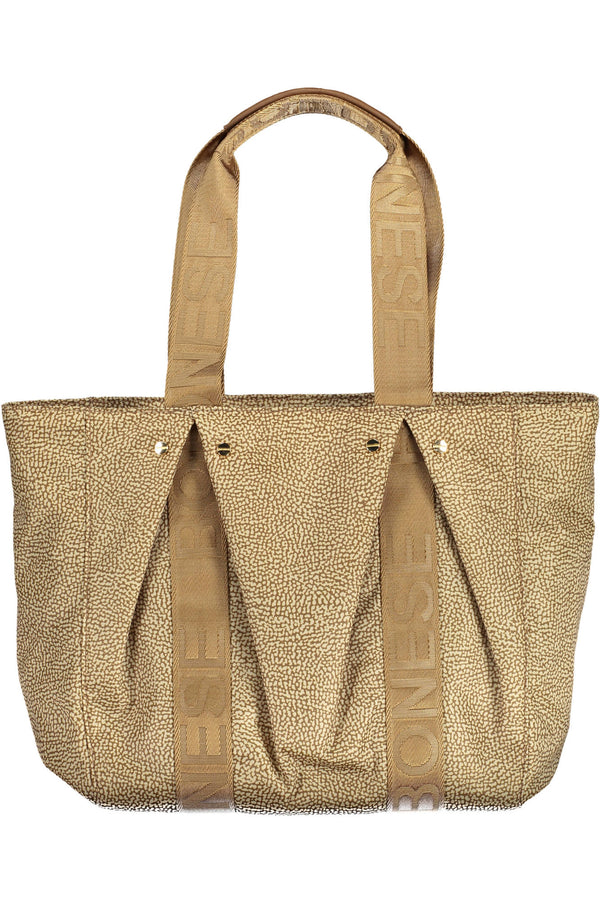 BOLSA DE MULHER BEGE BORBONESE