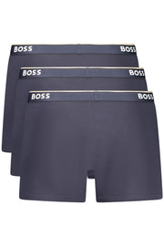 ROUPA INTERIOR EM ALGODÃO BOSS HOMEM AZUL