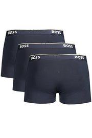 ROUPA INTERIOR EM ALGODÃO BOSS HOMEM AZUL