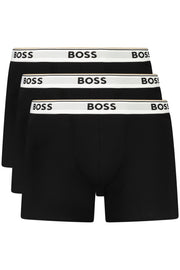 ROUPA INTERIOR EM ALGODÃO BOSS HOMEM PRETO