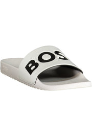 CHINELOS COM ESTAMPADO BOSS HOMEM BRANCOS
