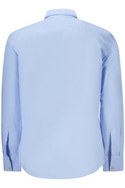 CAMISA EM ALGODÃO BOSS HOMEM AZUL CLARO