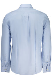 CAMISA EM ALGODÃO BOSS HOMEM AZUL CLARO