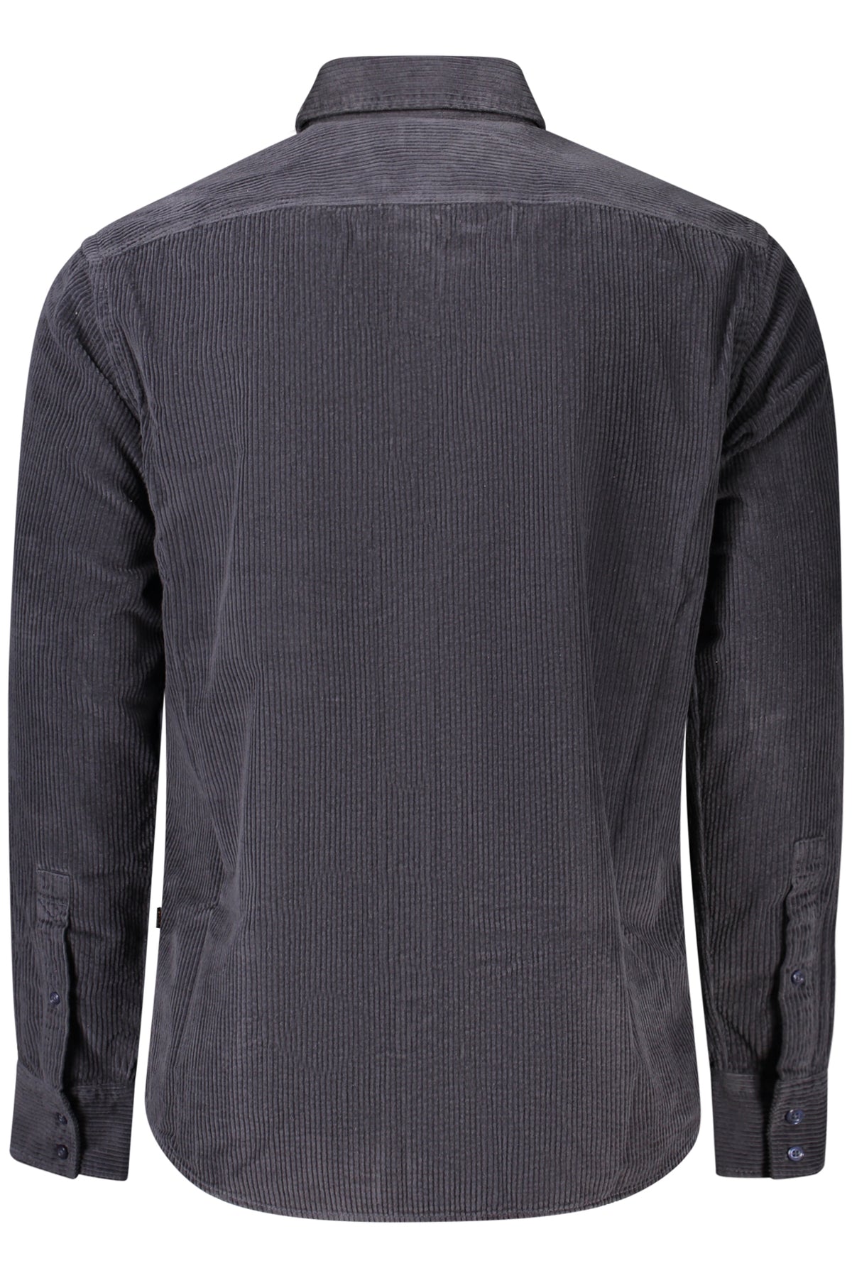 CAMISA EM ALGODÃO BOSS HOMEM AZUL
