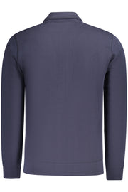 SWEATSHIRT EM ALGODÃO BOSS HOMEM AZUL