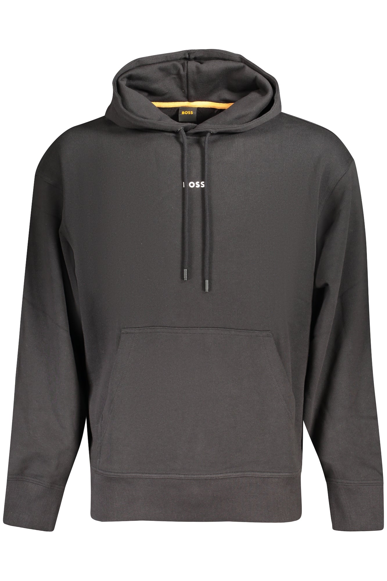 SWEATSHIRT COM CAPUZ BOSS HOMEM PRETA