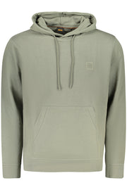 SWEATSHIRT COM CAPUZ BOSS HOMEM VERDE