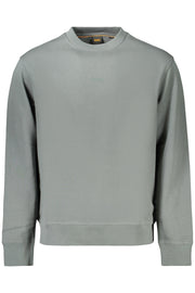 SWEATSHIRT EM ALGODÃO BOSS HOMEM VERDE