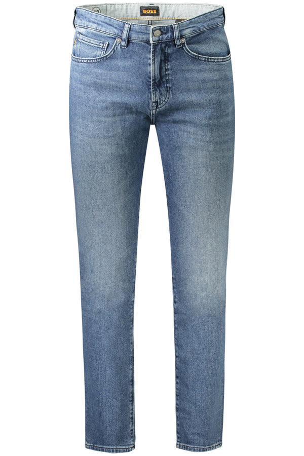 BOSS JEANS DENIM HOMEM AZUL