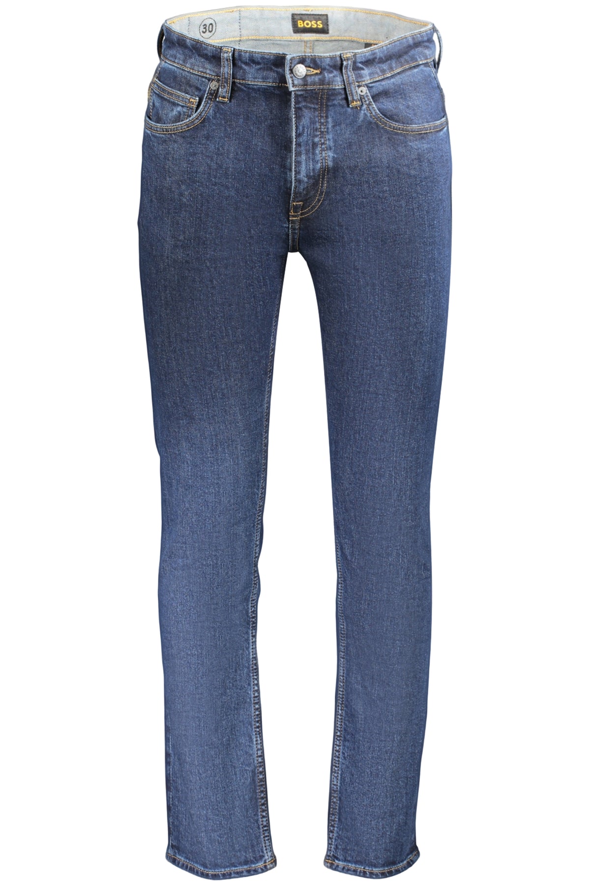 JEANS EM ALGODÃO BOSS HOMEM AZUIS