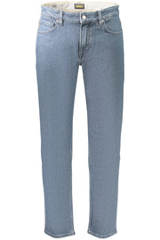 JEANS EM ALGODÃO BOSS HOMEM AZUIS