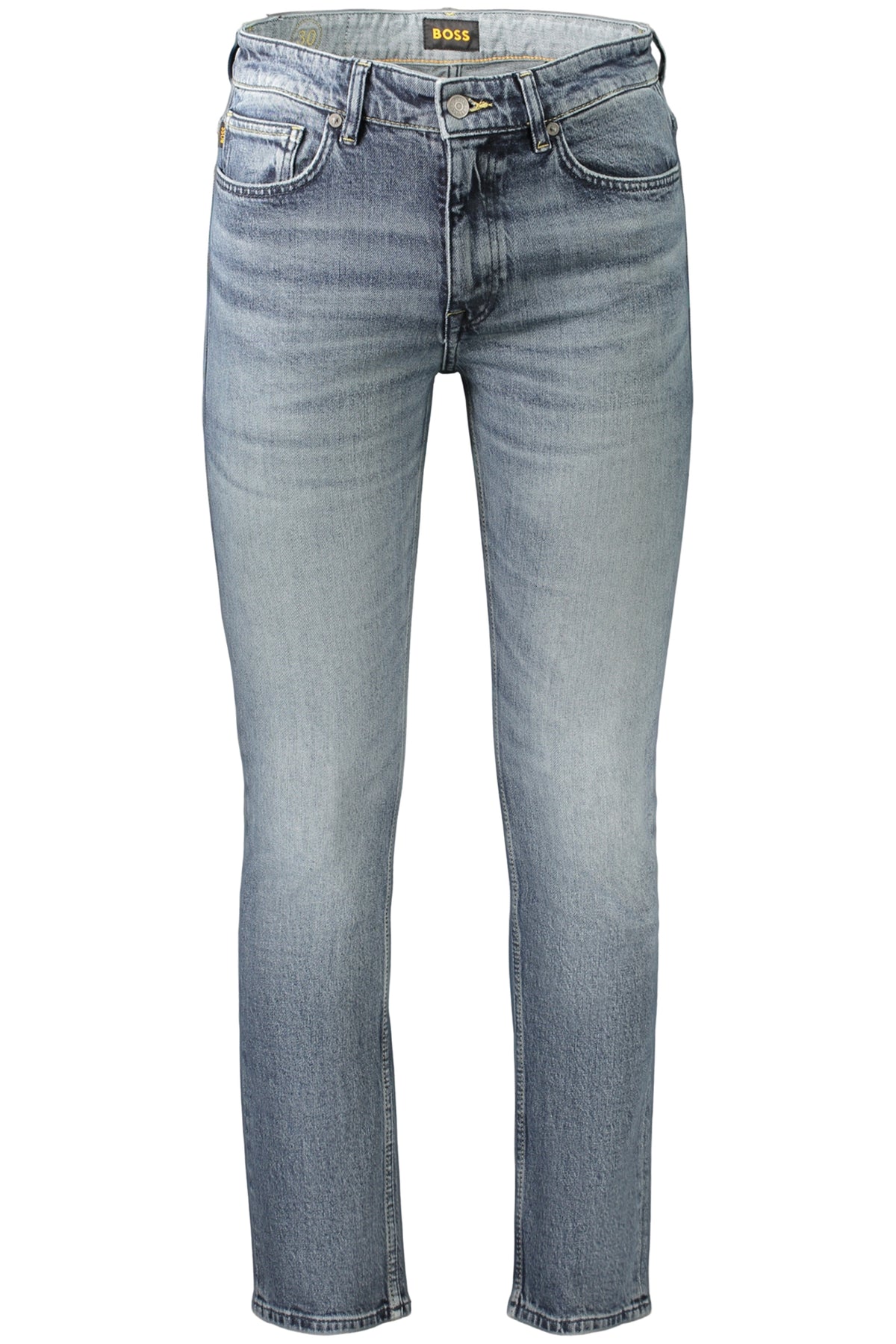 JEANS EM ALGODÃO BOSS HOMEM AZUIS