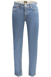 JEANS EM ALGODÃO BOSS HOMEM AZUIS
