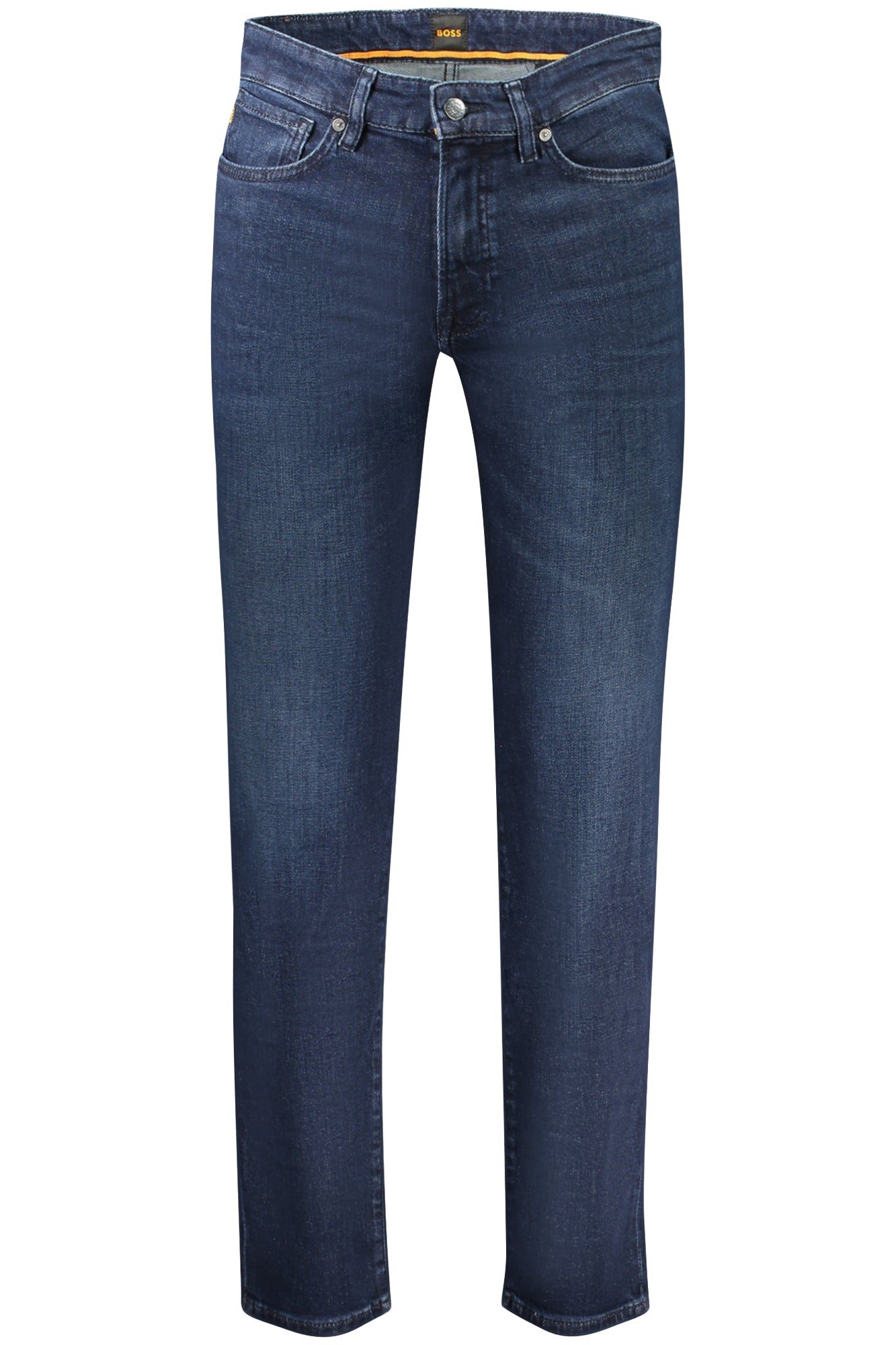 JEANS EM ALGODÃO BOSS HOMEM AZUIS