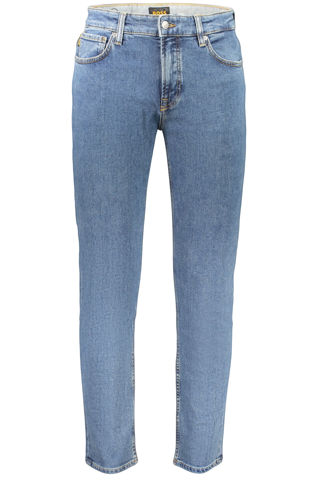 JEANS EM ALGODÃO BOSS HOMEM AZUIS