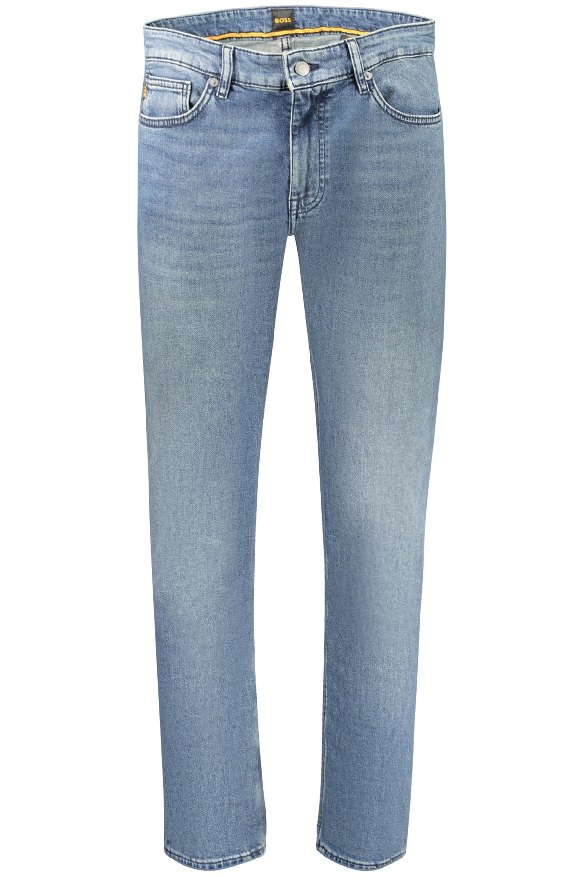 JEANS EM ALGODÃO BOSS HOMEM AZUIS