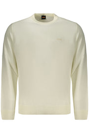 CAMISOLA COM BORDADO BOSS HOMEM BRANCA