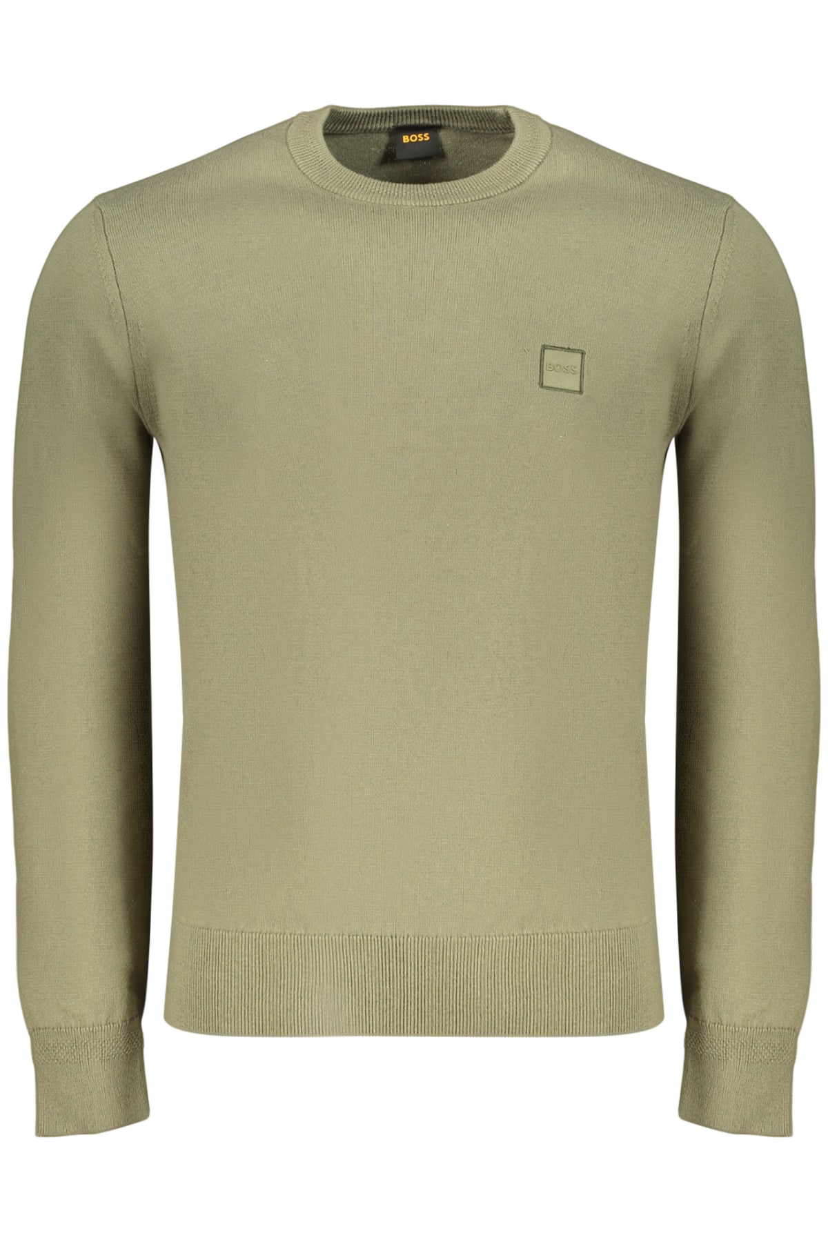 CAMISOLA EM ALGODÃO BOSS HOMEM VERDE