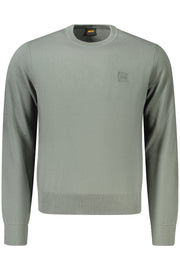 CAMISOLA EM ALGODÃO BOSS HOMEM VERDE