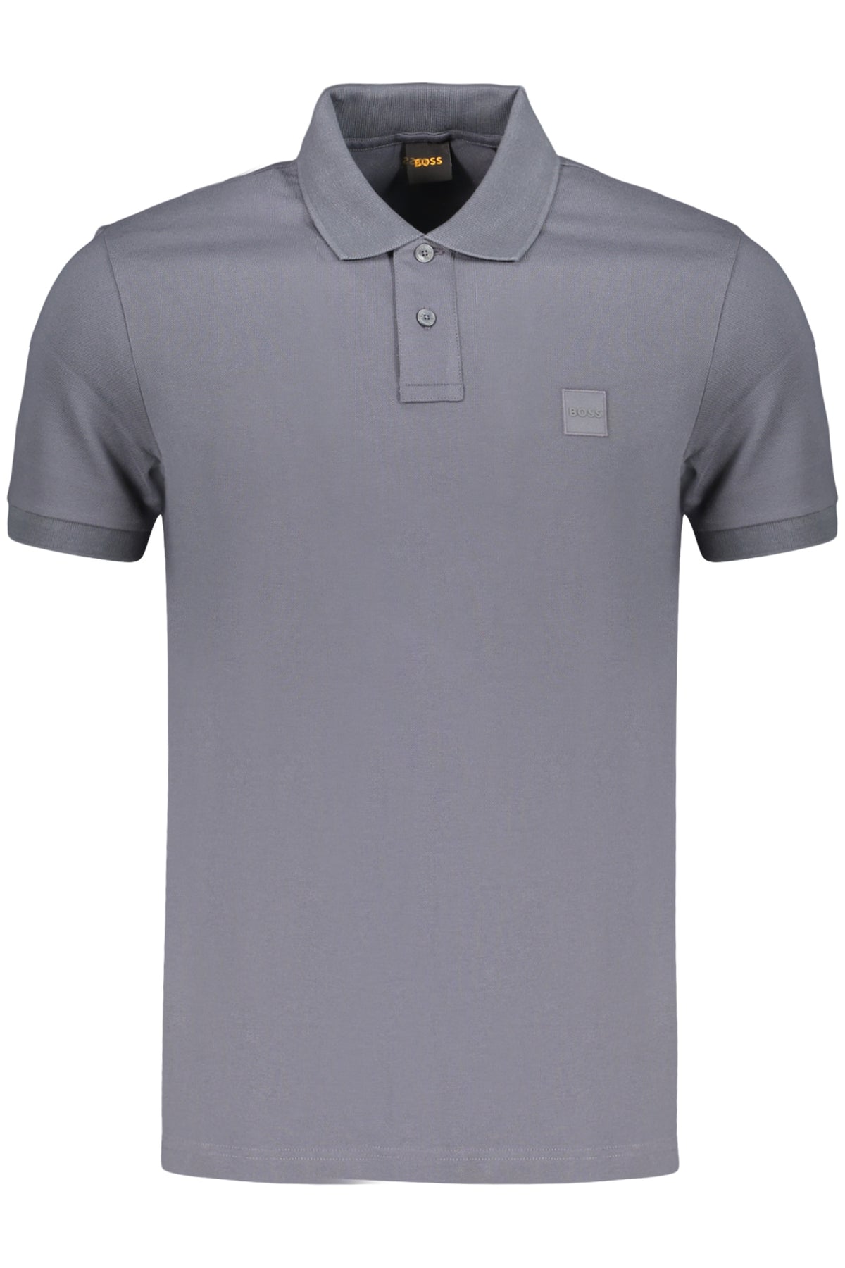 POLO EM ALGODÃO BOSS HOMEM AZUL