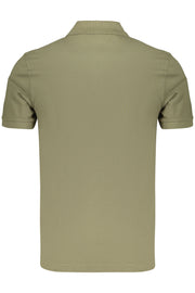 POLO EM ALGODÃO BOSS HOMEM VERDE