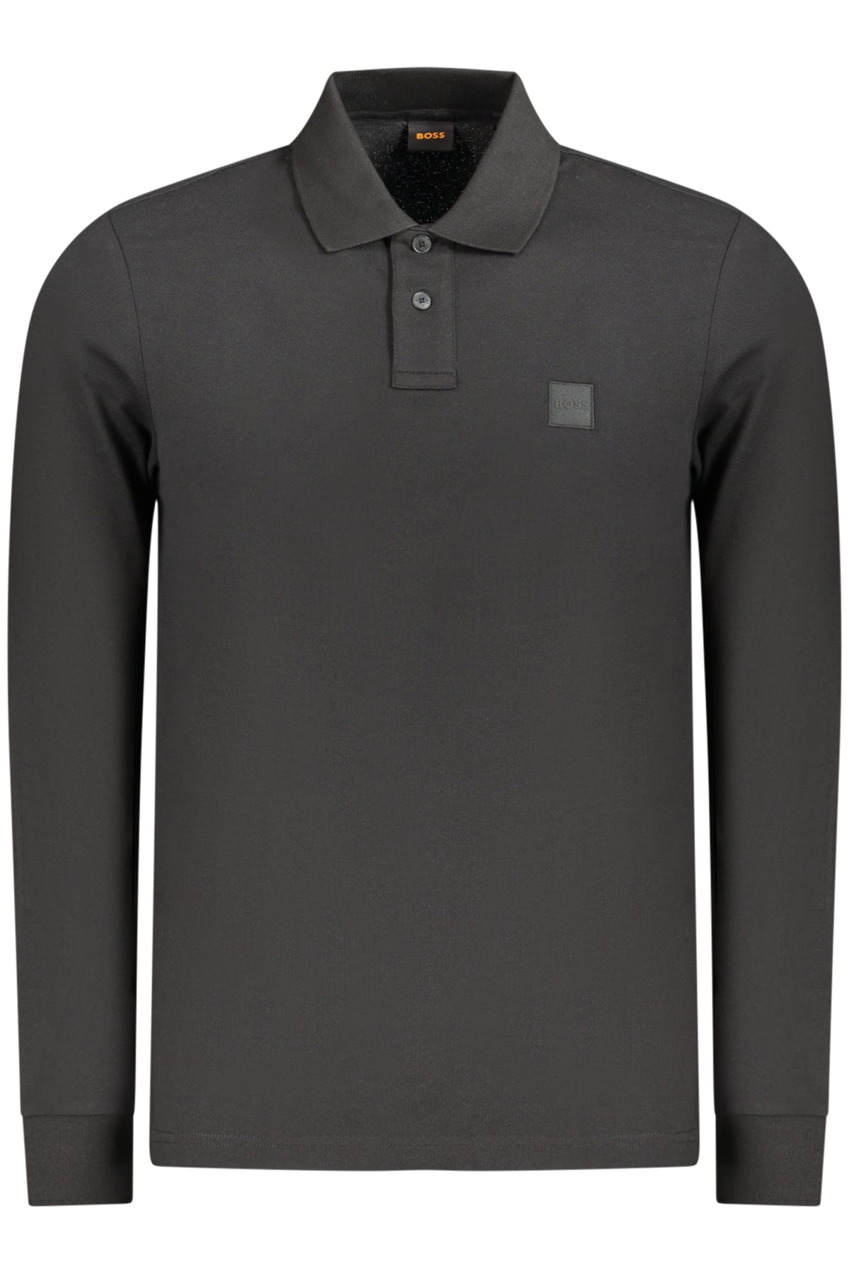 POLO EM ALGODÃO BOSS HOMEM PRETO