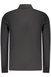 POLO EM ALGODÃO BOSS HOMEM PRETO