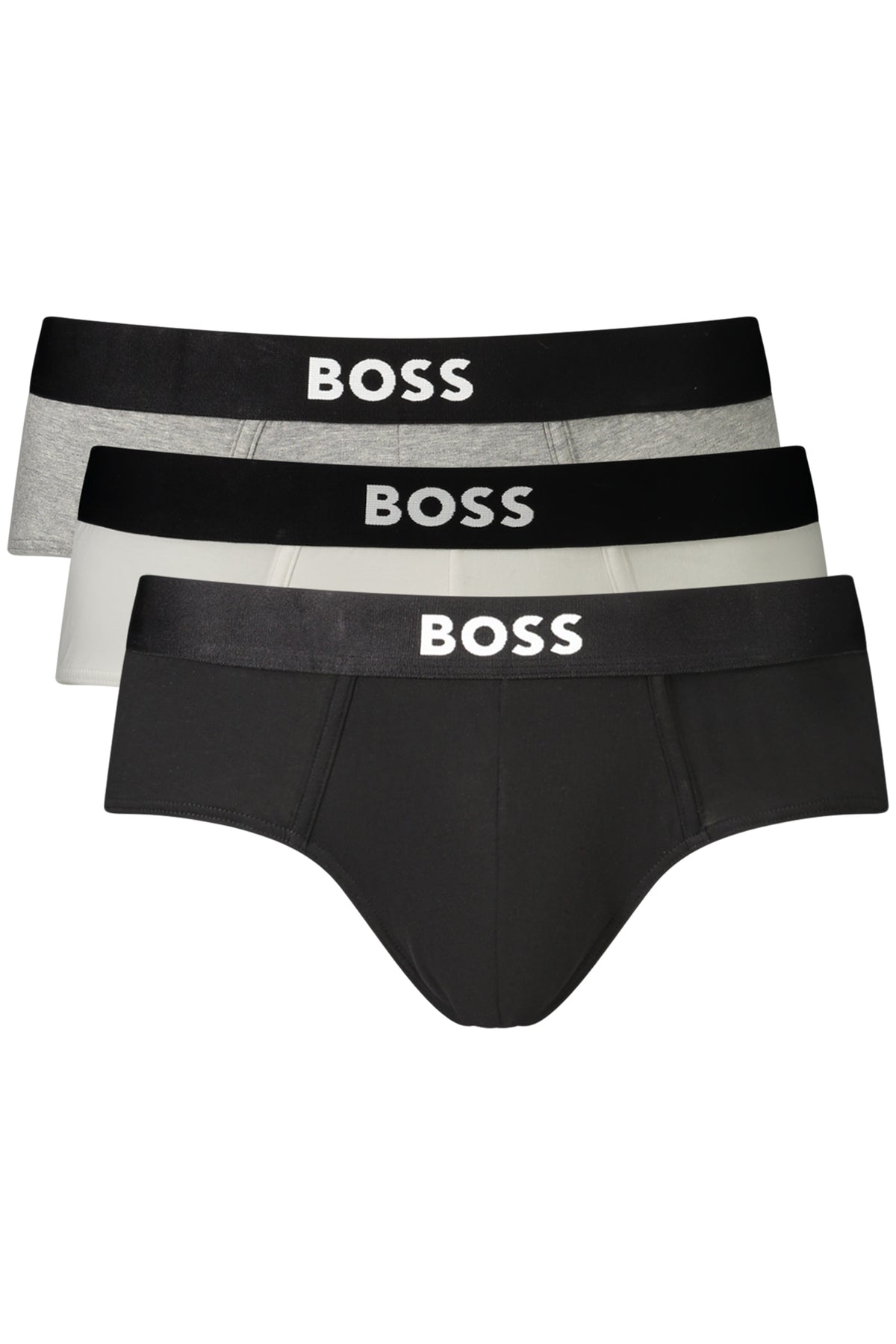 ROUPA INTERIOR EM ALGODÃO BOSS HOMEM PRETO