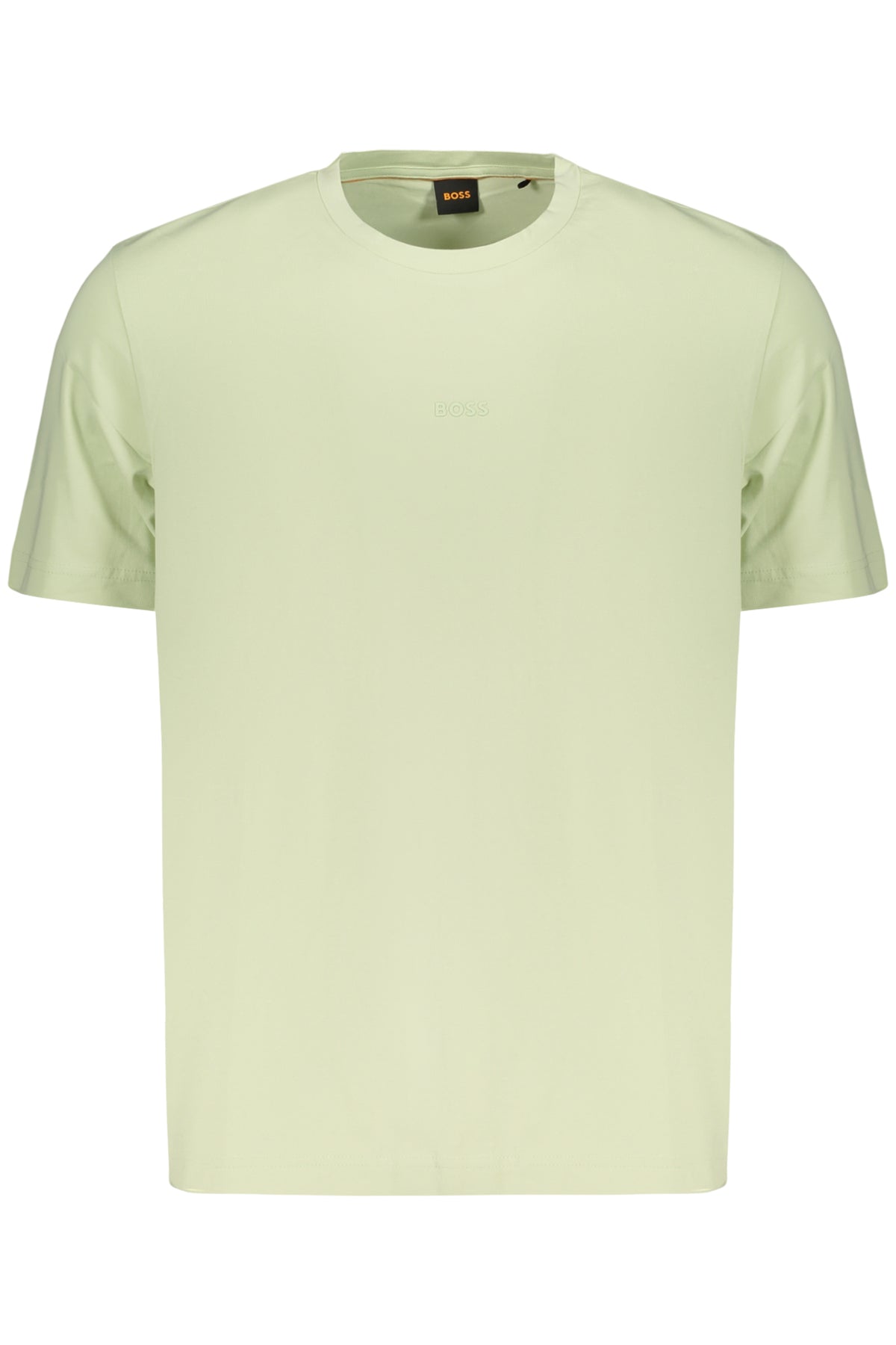 T-SHIRT EM ALGODÃO BOSS HOMEM VERDE