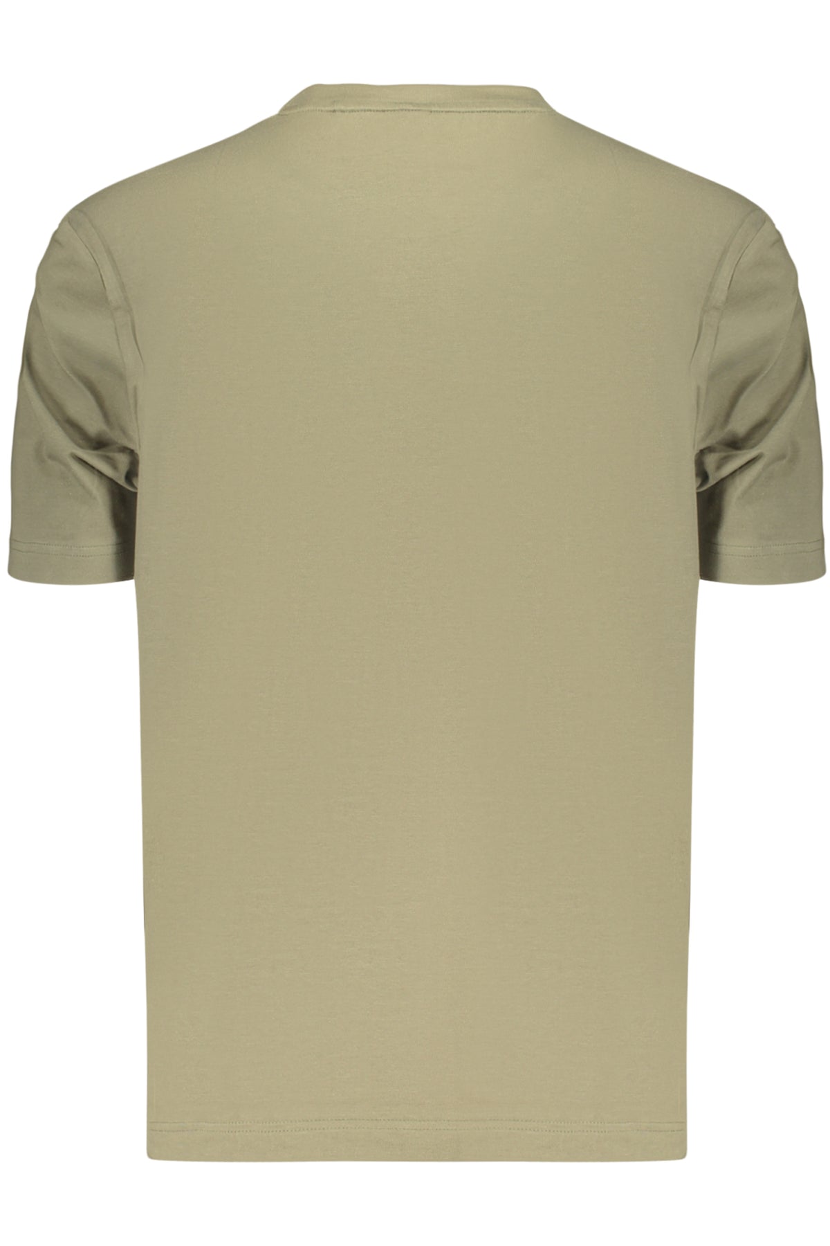 T-SHIRT EM ALGODÃO BOSS HOMEM VERDE